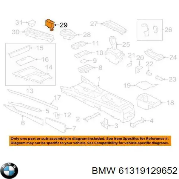  61319129652 BMW