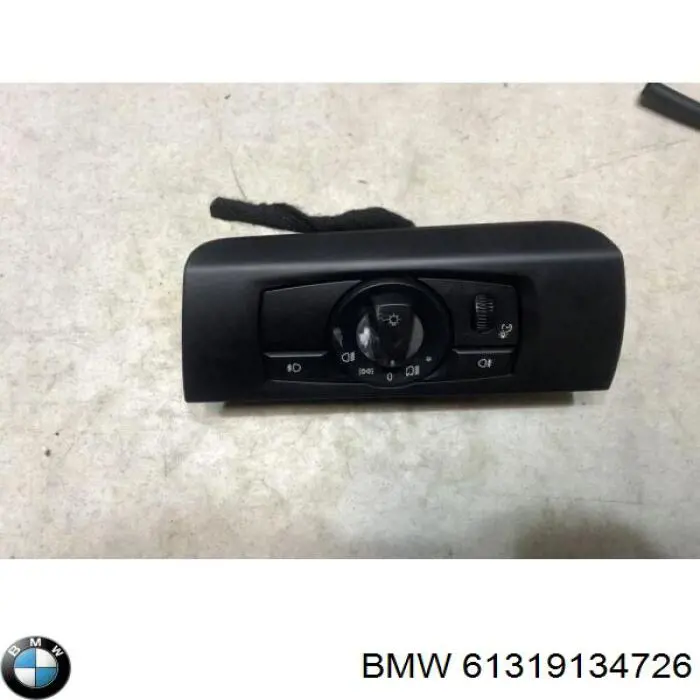 Перемикач світла фар, на "торпеді" на BMW X6 (E72)
