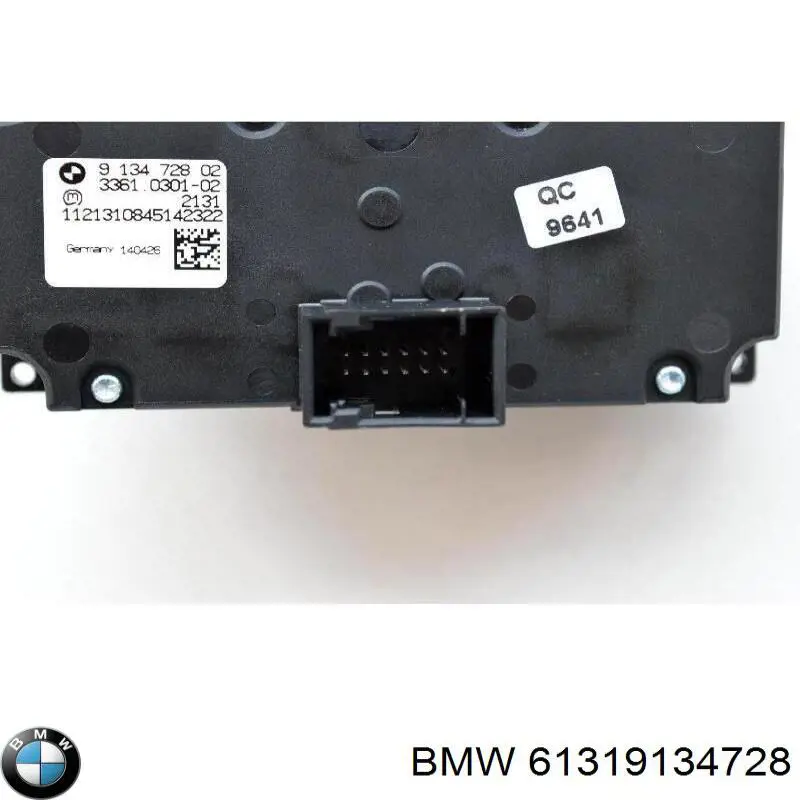 61319134728 BMW Перемикачі електричні (перемикач світла центральний)