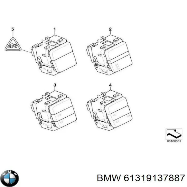 61319159054 BMW 