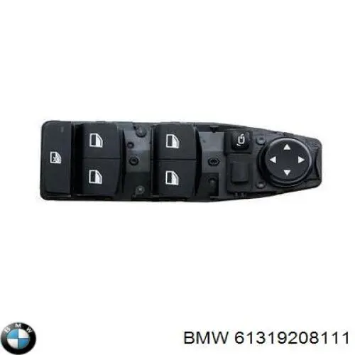 61319208111 BMW кнопковий блок керування склопідіймачами передній лівий