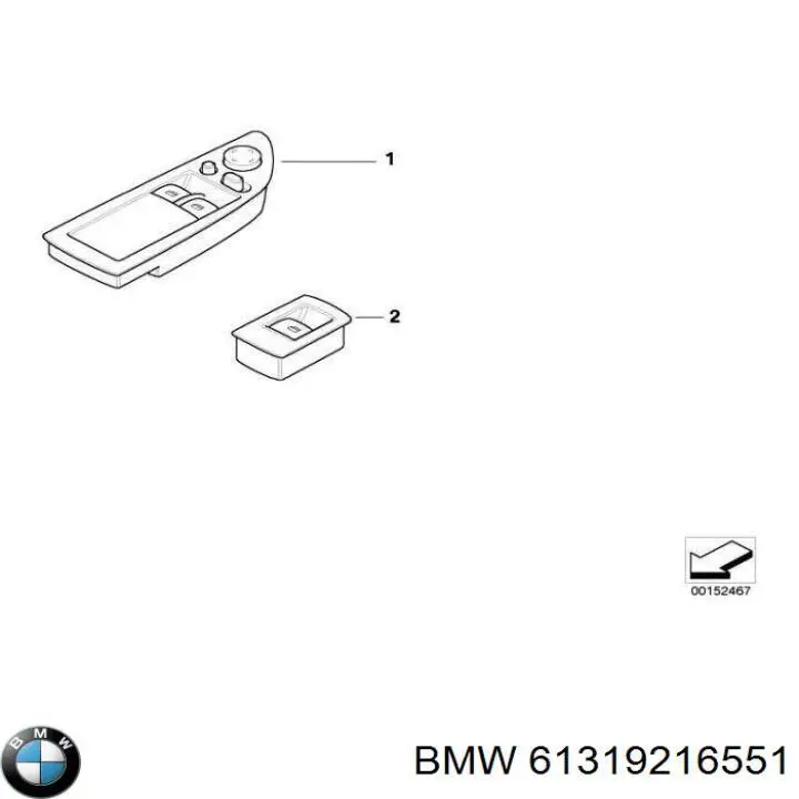 61319216551 BMW 