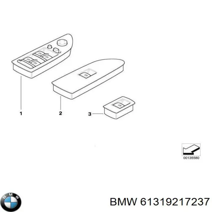 BMW 61319217237 ціна, від 222.09 USD