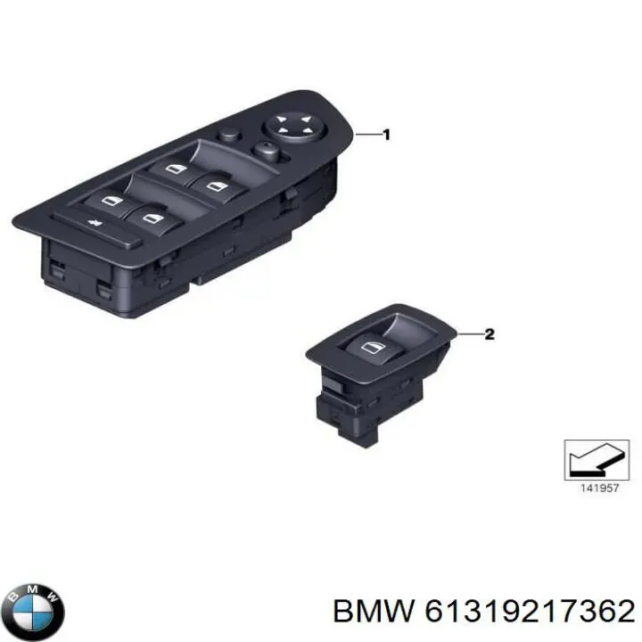 Купити 61319217362 BMW 
