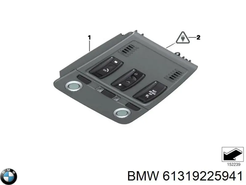 Прилади управління BMW 61319197921 ціна, від 20.53 USD