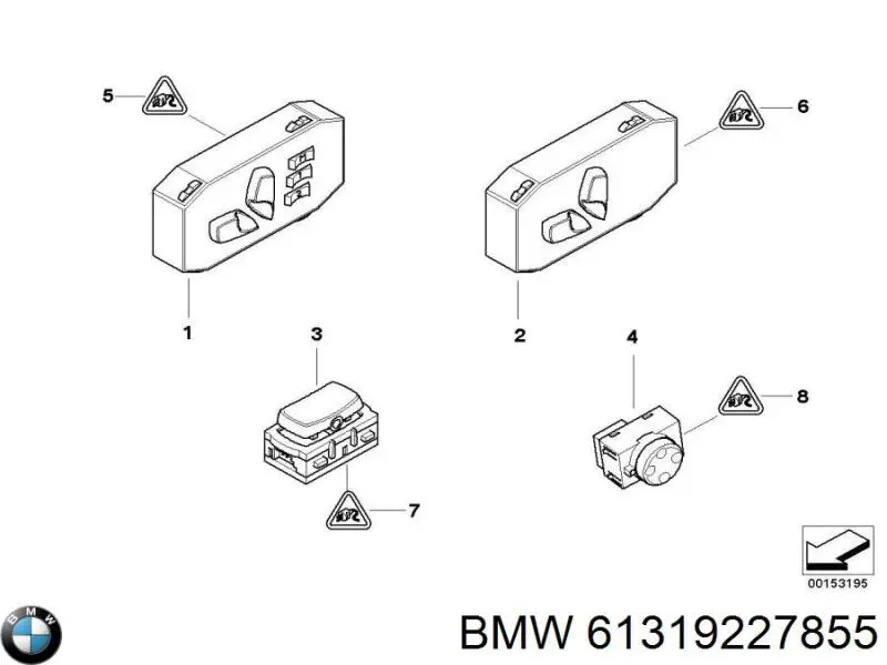 61319227855 BMW 