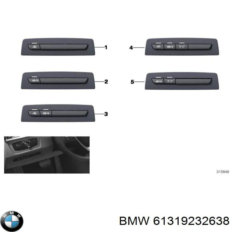 61319232638 BMW 