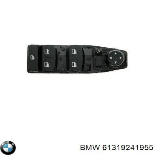 Кнопковий блок керування склопідіймачами передній лівий 61319241955 BMW