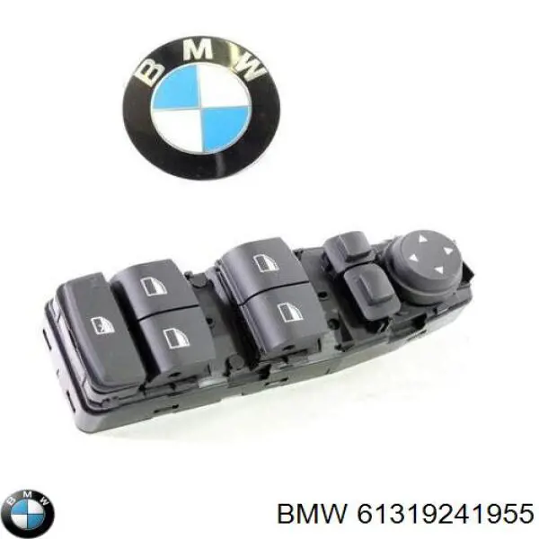 Кнопковий блок керування склопідіймачами передній лівий BMW 61319241955