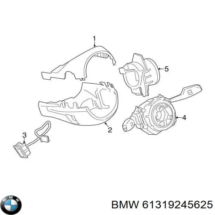 Купити 61319245625 BMW Підрульовий перемикач