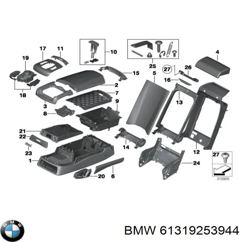 Модуль запалювання, комутатор 9253944 BMW