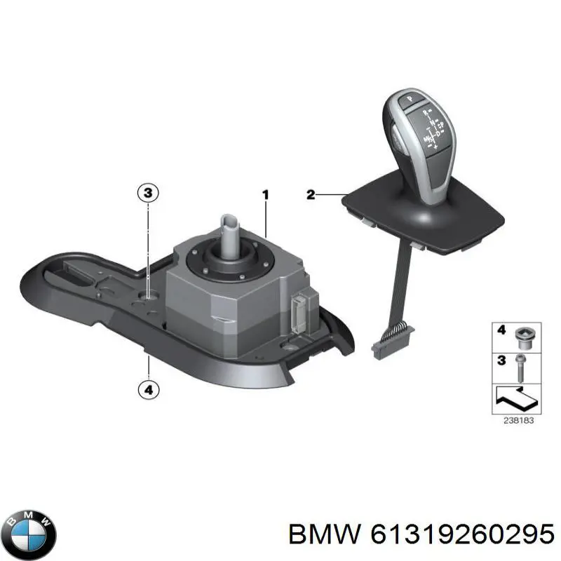 Механізм вибору (перемикання) передач BMW 61319260295 ціна, від 88.69 USD