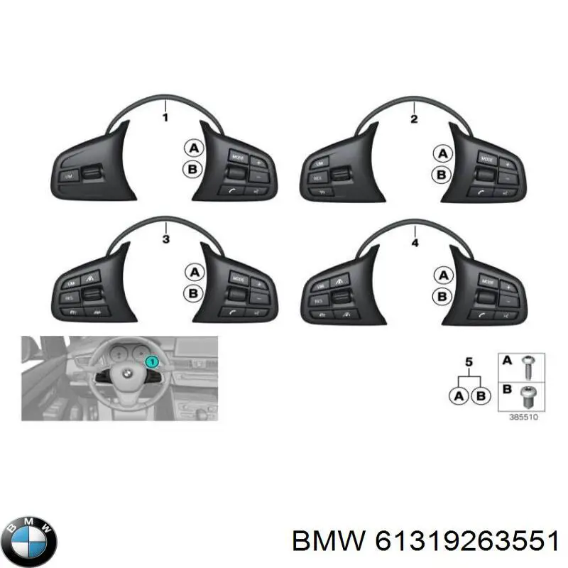 61319263551 BMW 