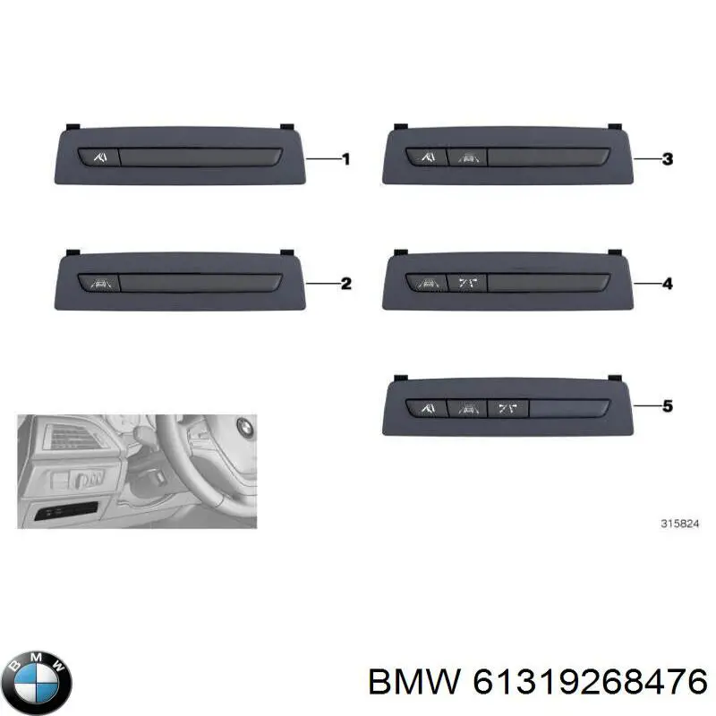 61319268476 BMW 