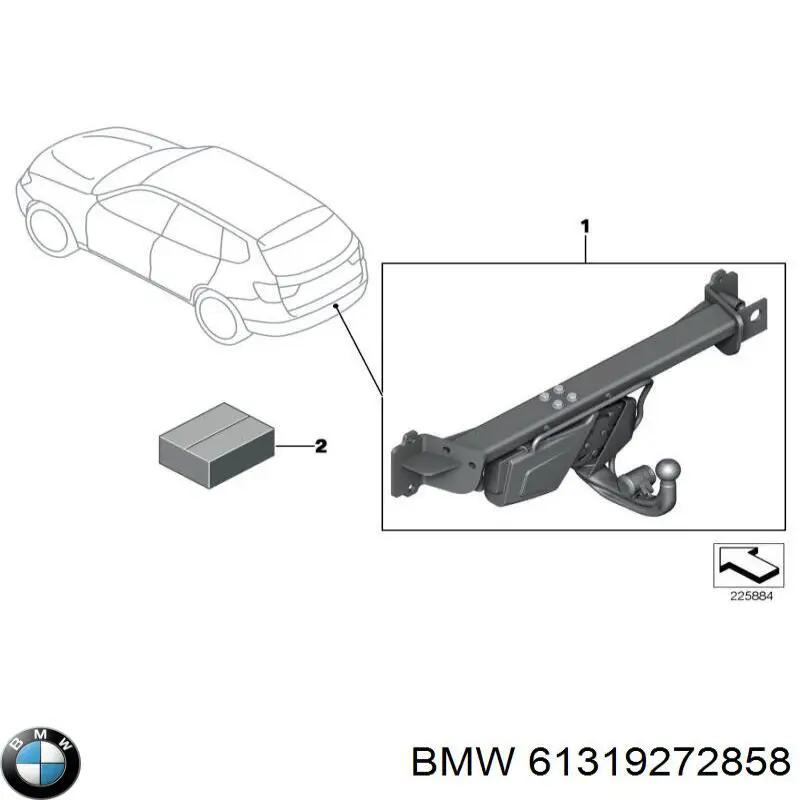  BMW 9272858 ціна, від 14.64 USD