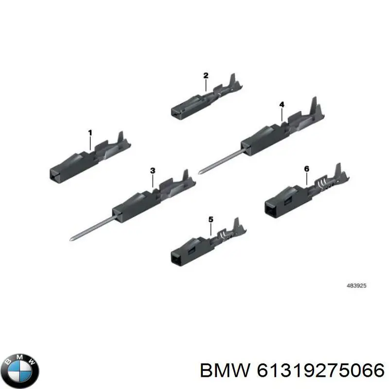 61319275066 BMW Блок кнопок механізму регулювання сидінь, правий