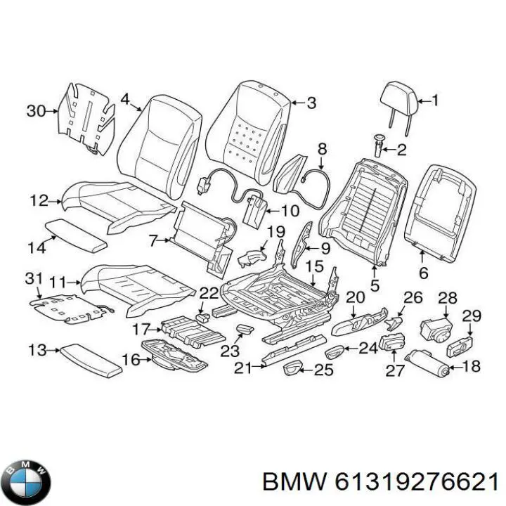  61319276621 BMW