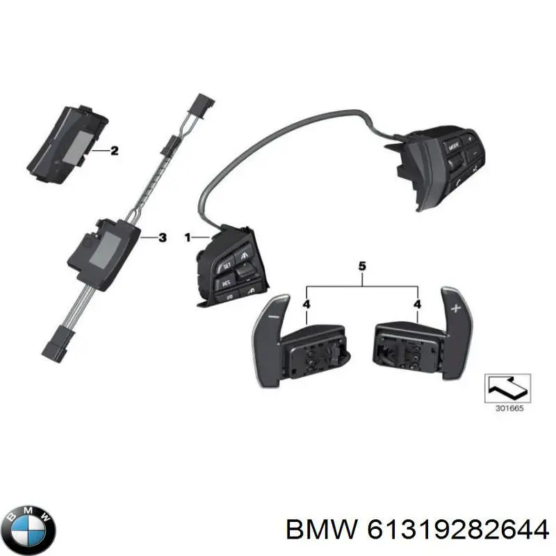 Купити 61319282644 BMW 