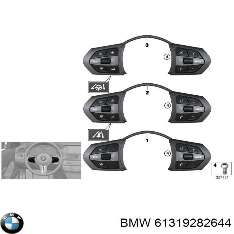 61319282644 BMW 