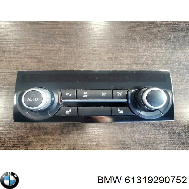 61319195424 BMW реостат/перемикач-регулятор режиму обігрівача салону