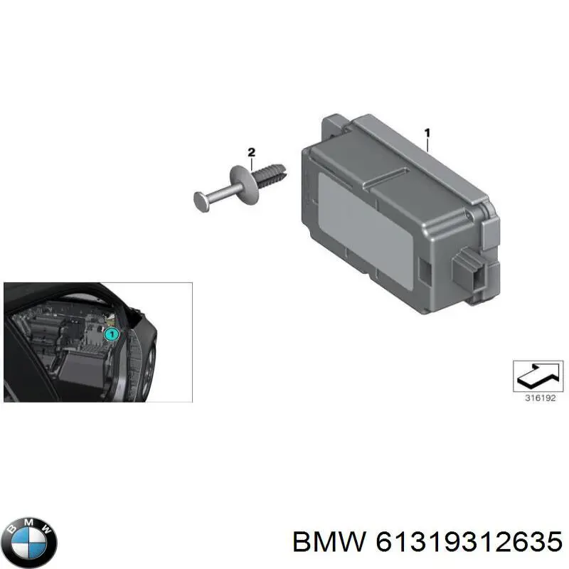61318706503 BMW 