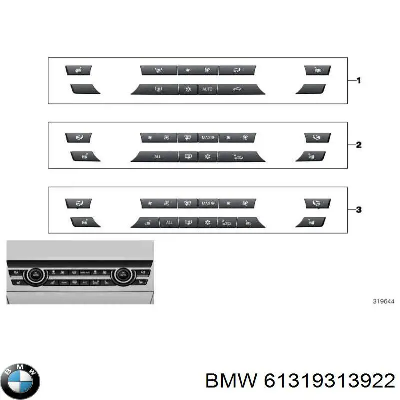 61319313922 BMW 