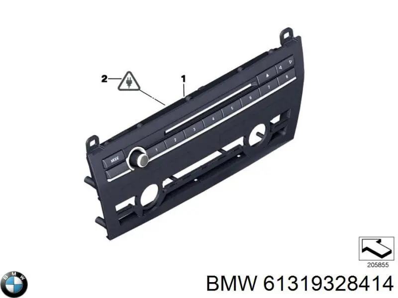 Регулятор вентилятора обігрівача BMW 61319328414 ціна, від 106.94 USD