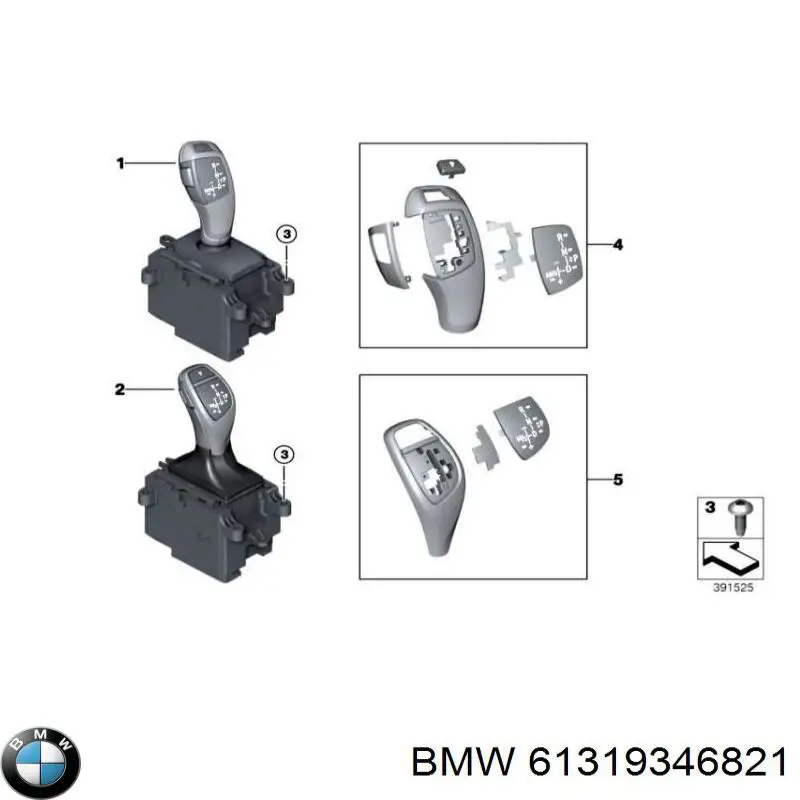 61319346821 BMW 