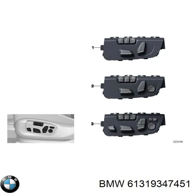  BMW 61319347451 ціна, від 397.30 USD