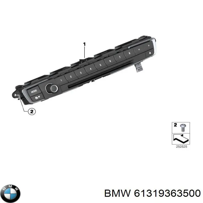 Купити 61319261098 BMW 