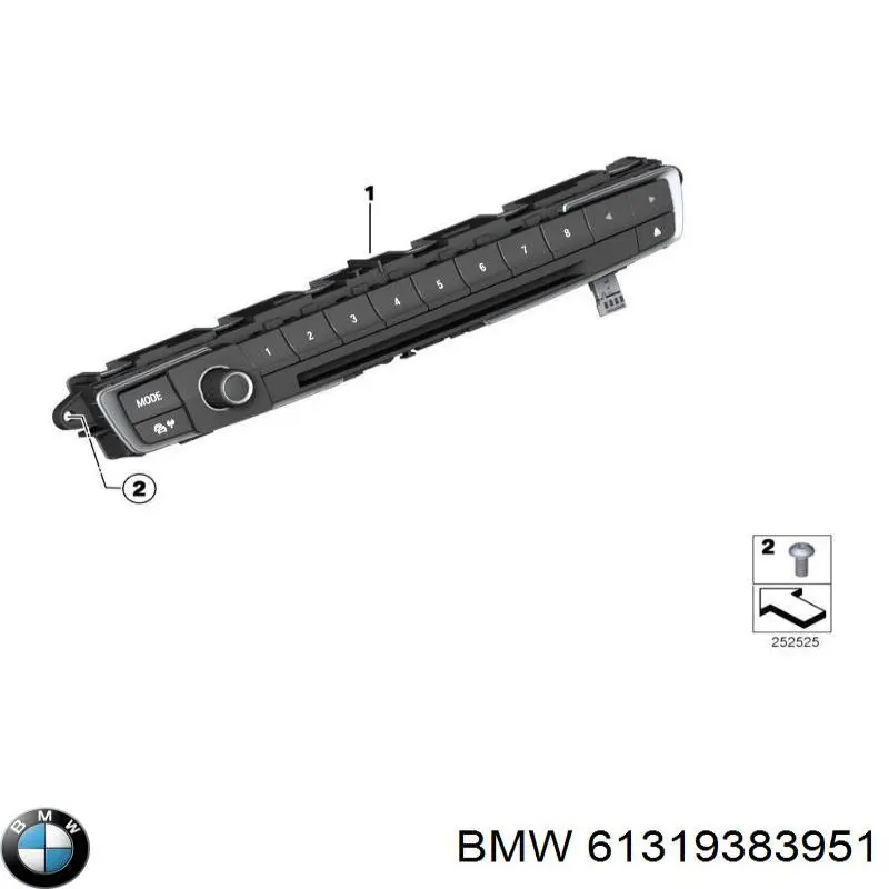 Купити 61319261097 BMW 