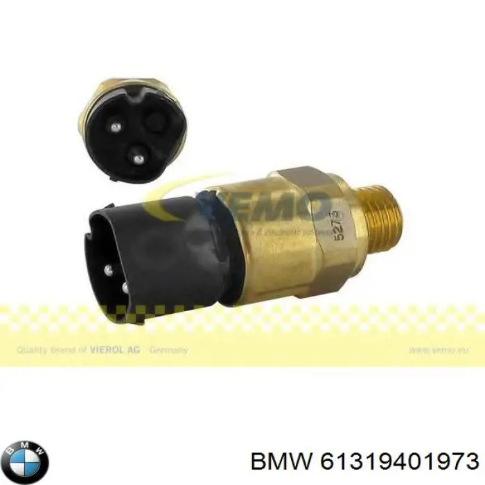 61319401973 BMW термо-датчик включення вентилятора радіатора