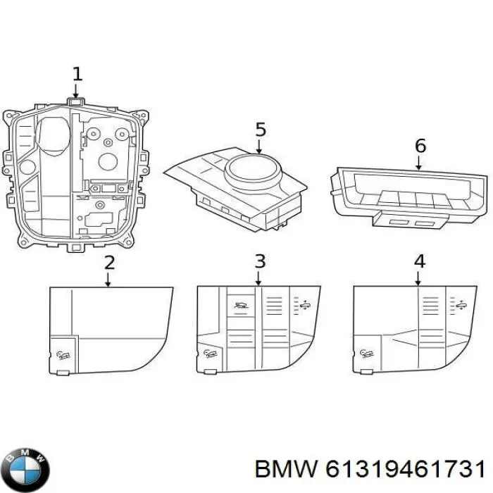 BMW 61315A1DF80 ціна, від 380.03 USD