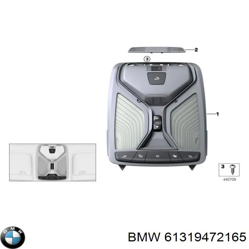 61316986132 BMW 