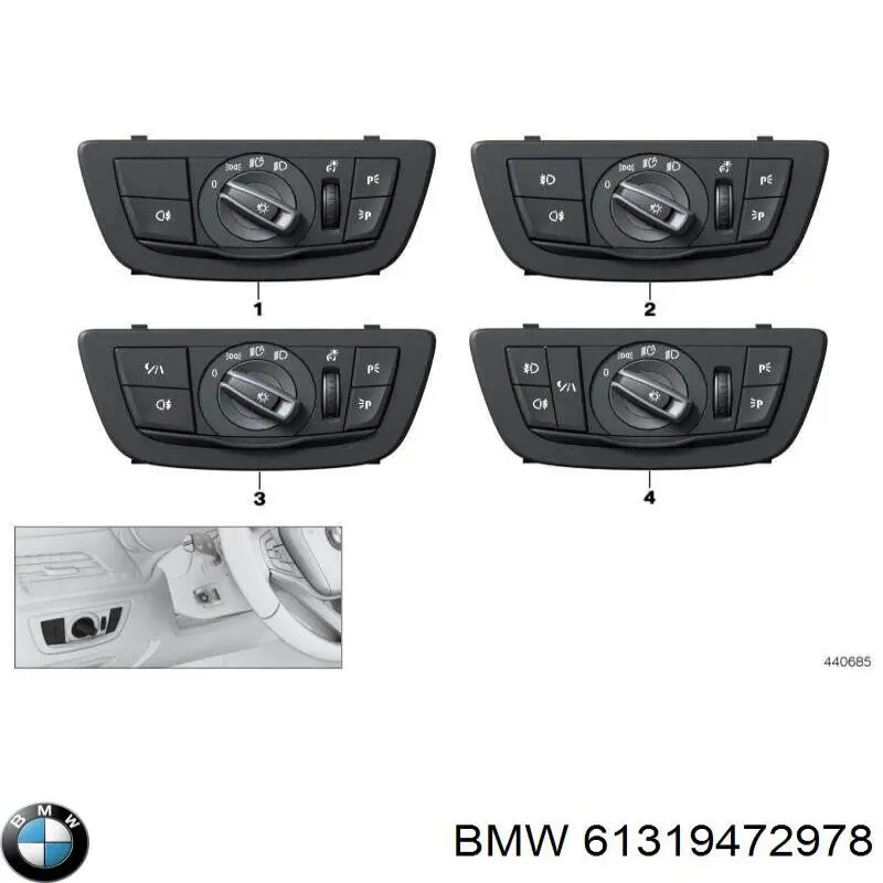61319472978 BMW 