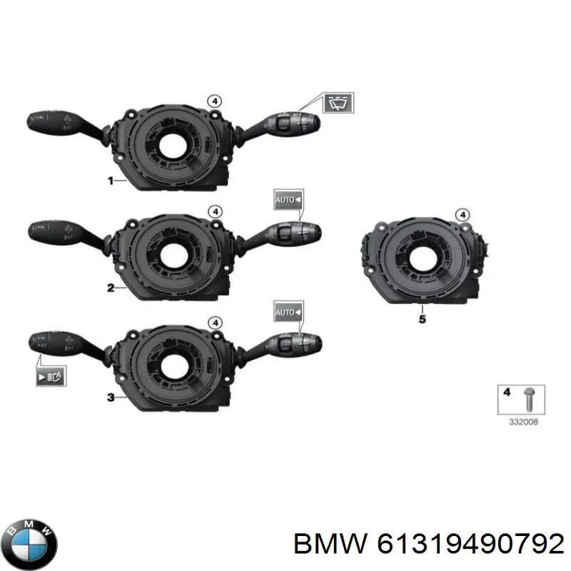 Купити 61316996596 BMW 