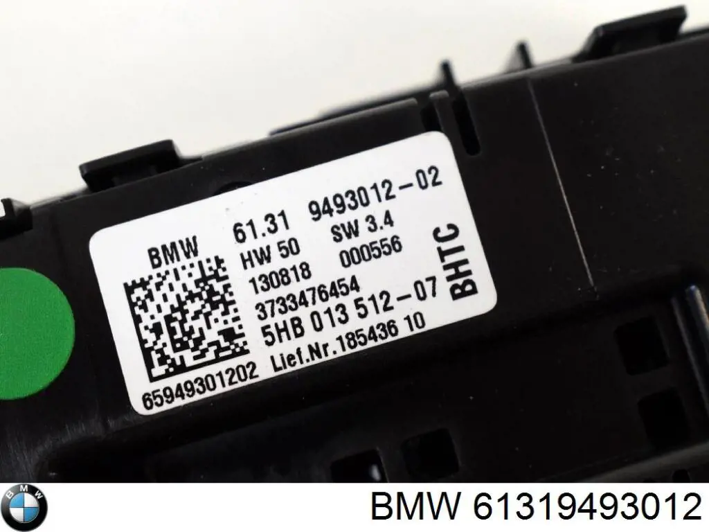 Блок управління кондиціонером 61319493012 BMW
