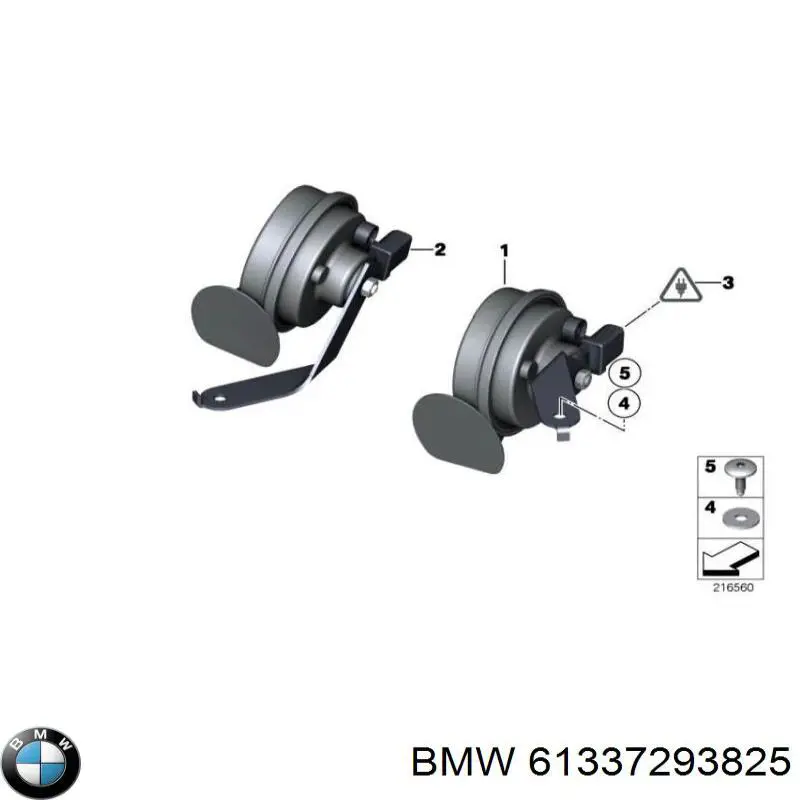 61337293825 BMW 