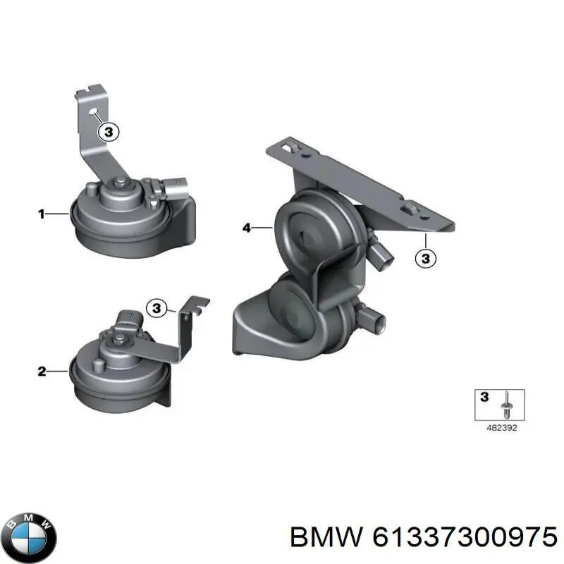 61337300975 BMW 