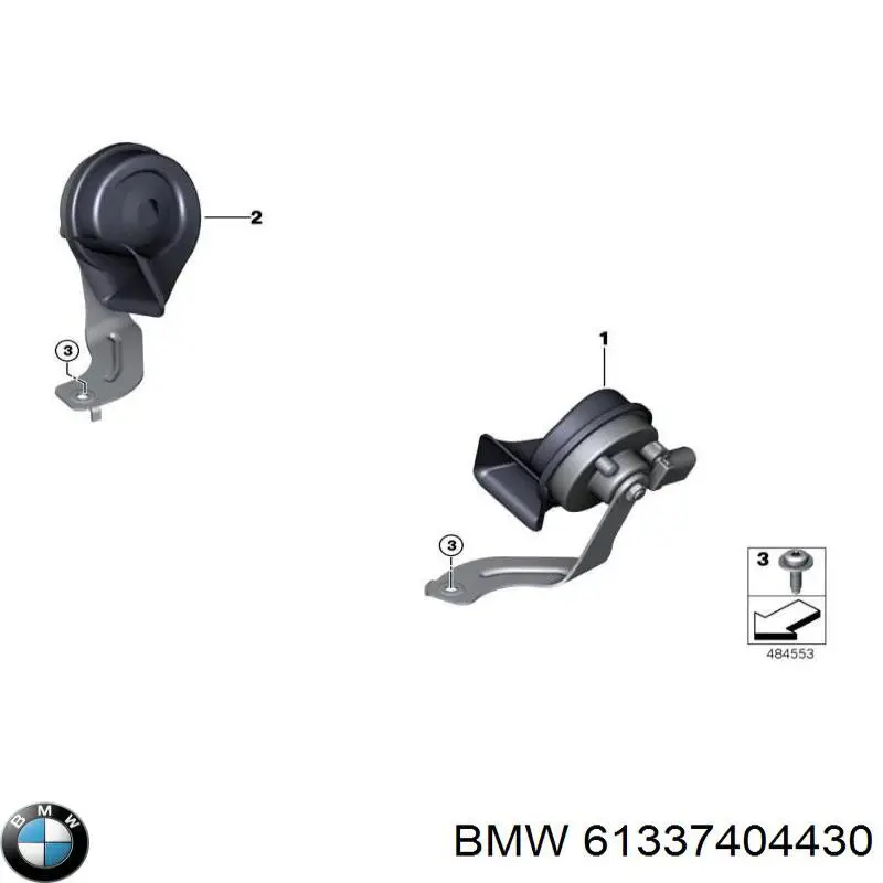 Купити 7404430 BMW Звуковий сигнал