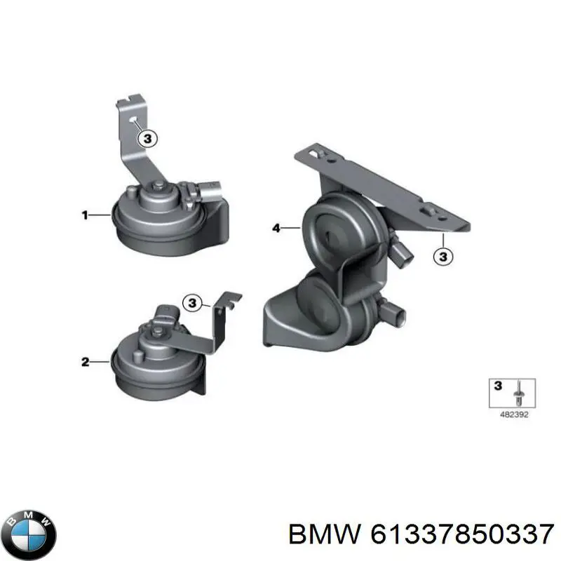 61337850337 BMW 
