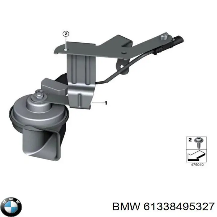  BMW 61338495327 ціна, від 67.14 USD