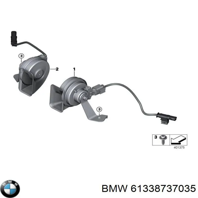 61337407779 BMW 
