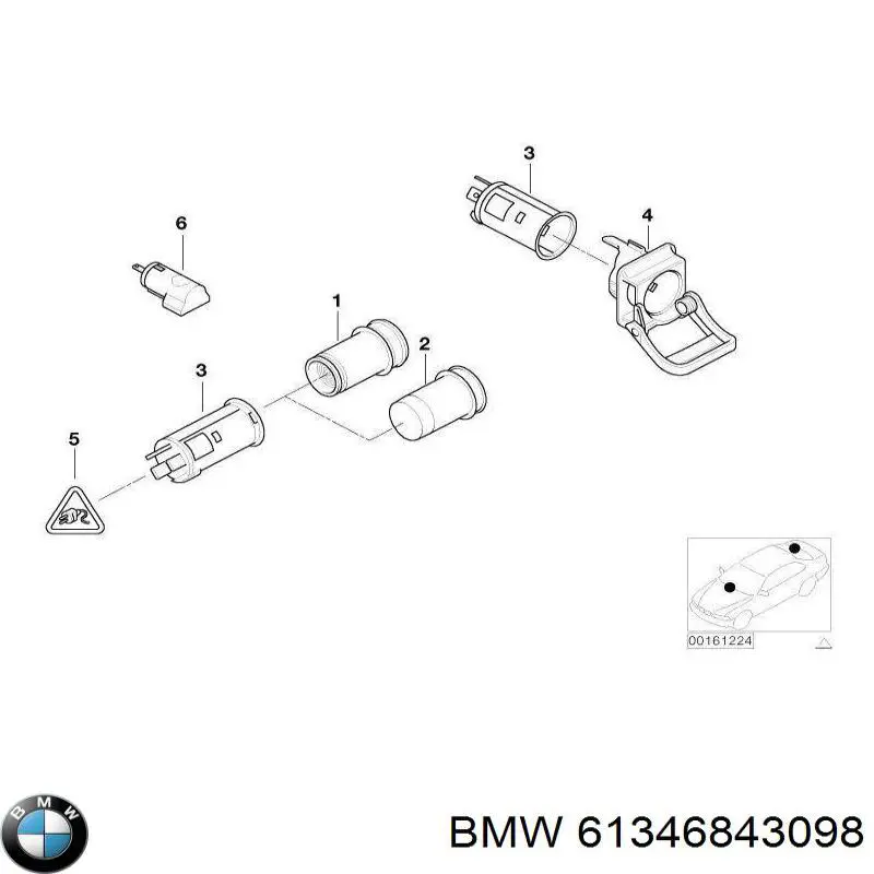 61346843098 BMW 
