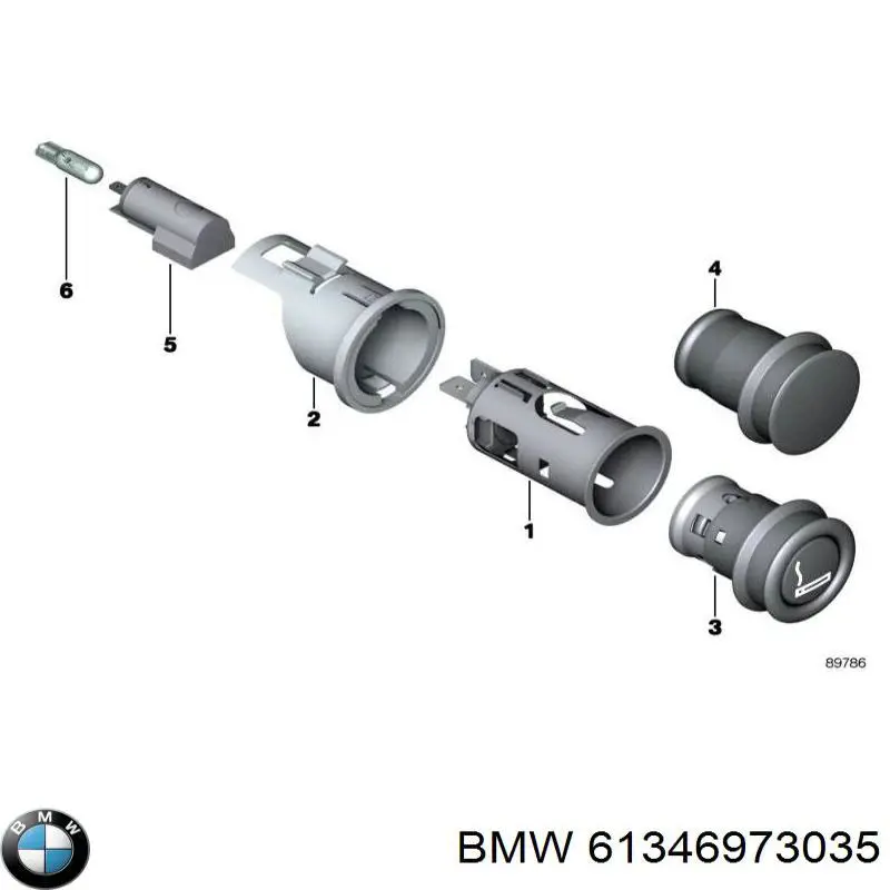  BMW 61346973035 ціна, від 2.78 USD