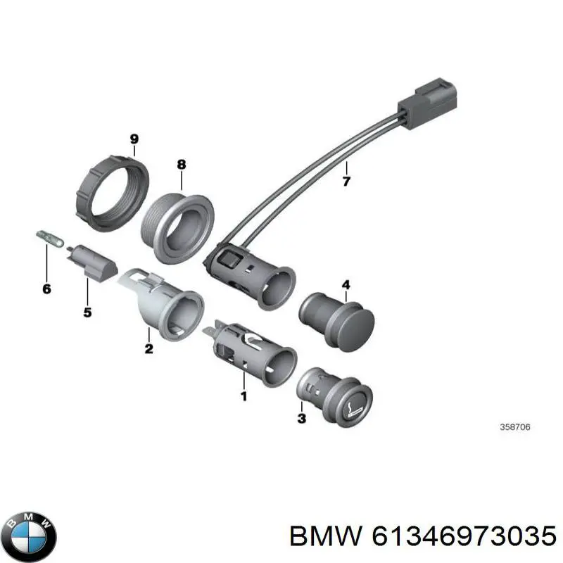  61346973035 BMW