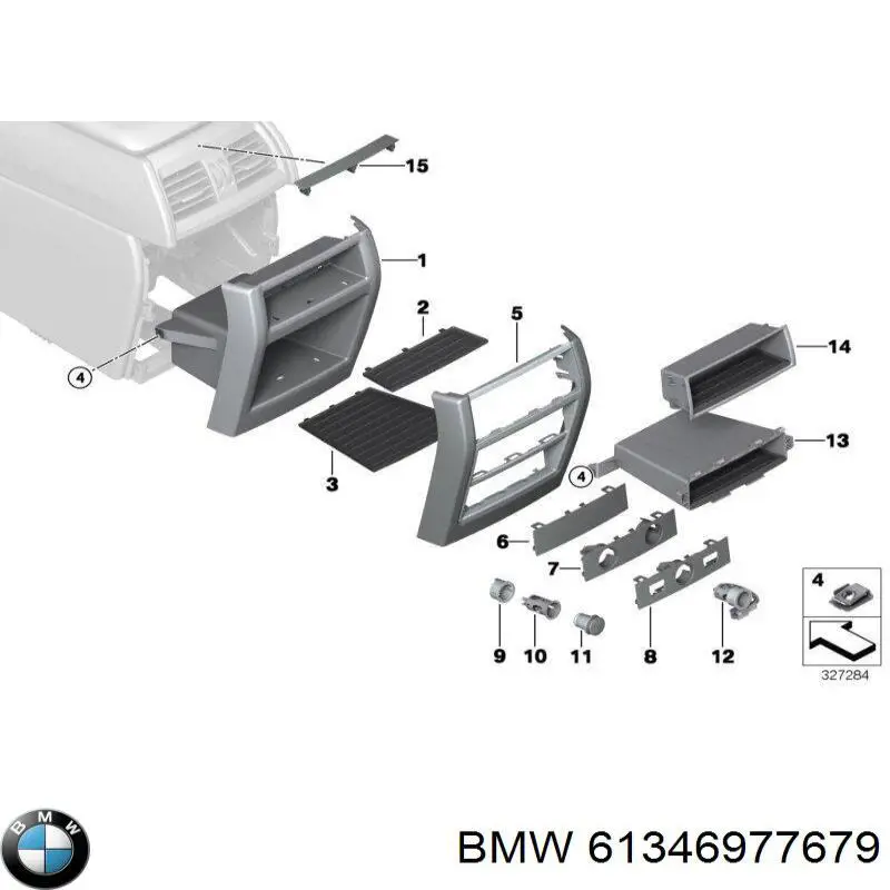  BMW 61346977679 ціна, від 5.07 USD