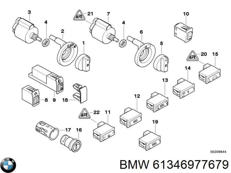  61346977679 BMW