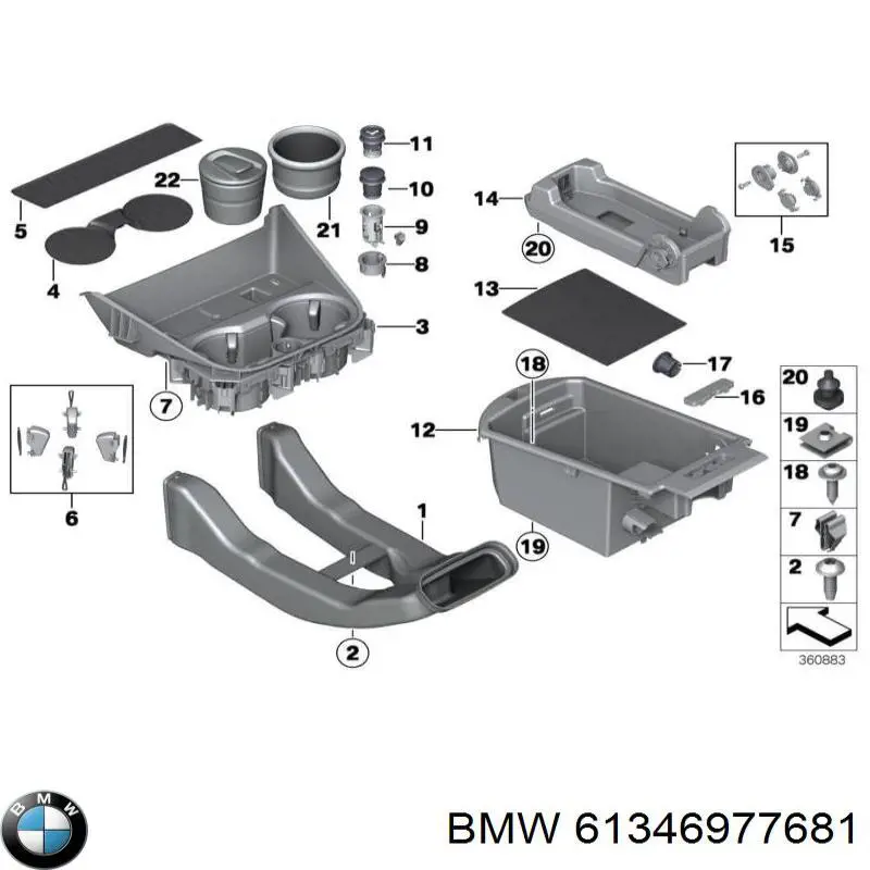  61346977681 BMW