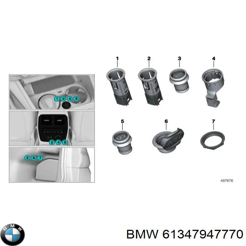 61349438260 BMW 